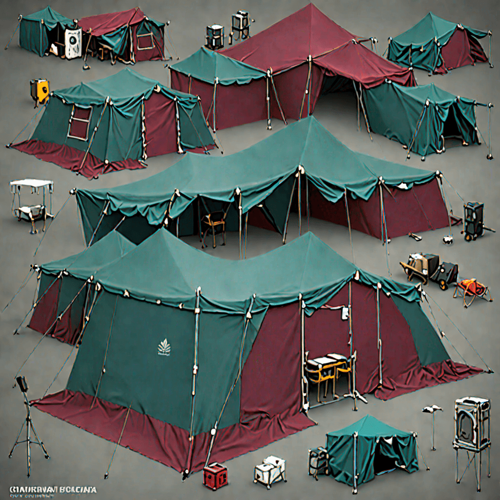 Field Hospital fictionalized material study generated on the Mac Studio